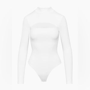 White Contour Bodysuit - Aritzia - Womens M